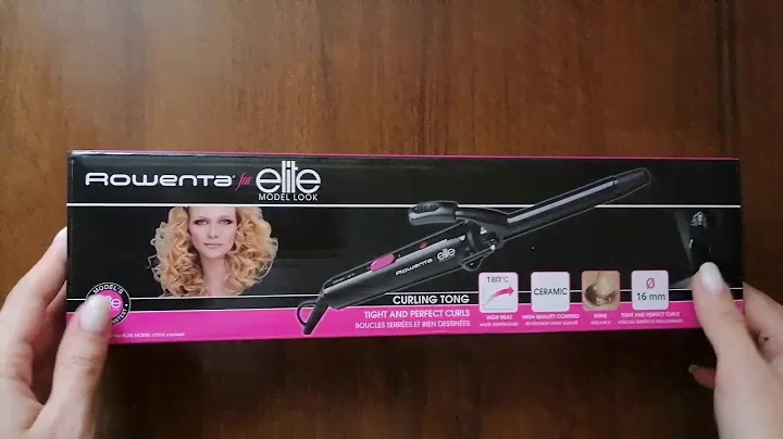 Розпакування Плойка ROWENTA Curling Tong CF2132F0 з Rozetka