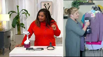Rowenta 1600W Handheld Cordreel Steamer w/ Accessories on QVC