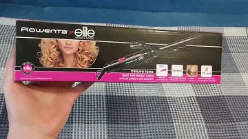 Распаковка плойки ROWENTA Curling Tong CF2132F0 из Rozetka