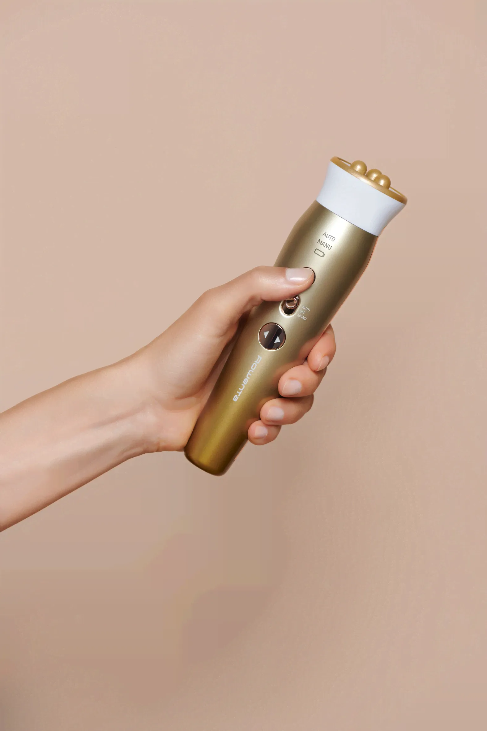 Антивозрастной массажер для лица и кожи вокруг глаз Rowenta Lift Contour Massager LV7030F0 золотой-0