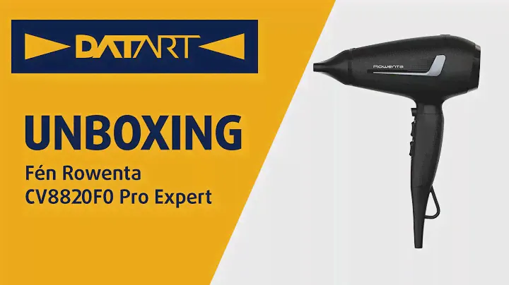 Fén Rowenta CV8820F0 Pro Expert | unboxing