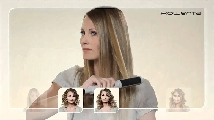 Rowenta vyrovnávač vlasov Liss & Curl Pro SK.wmv