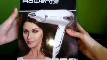 Распаковка фен Rowenta Essentials studio dry 2100